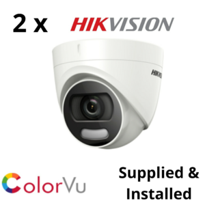 hikvision 2mp colour camera