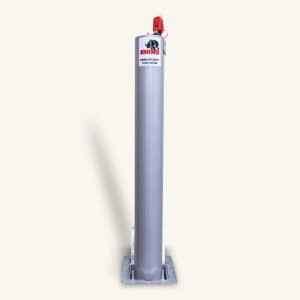 Rhino RT/RD4 - RT/R8 Telescopic bollard rhino SILVER